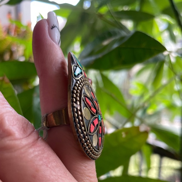 Vintage Indian ring - Picture 2 of 6